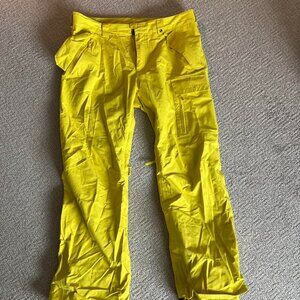 Burton Men's Neon Yellow Ski & Snowboard Pant, XL